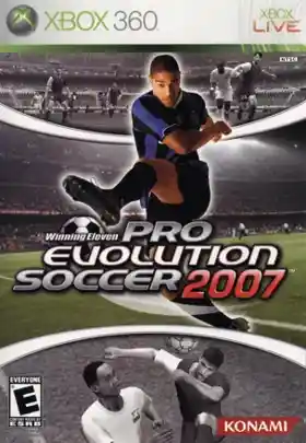 Pro Evolution Soccer 2007 (USA) box cover front